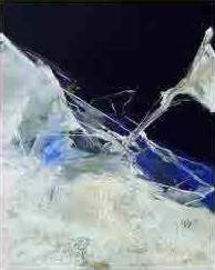 "Untitled" XIII - 59"x47" - Berlin 2000 - mixed technique on canvas (private collection Family Edzard Onnecken, Berlin)&nbsp;